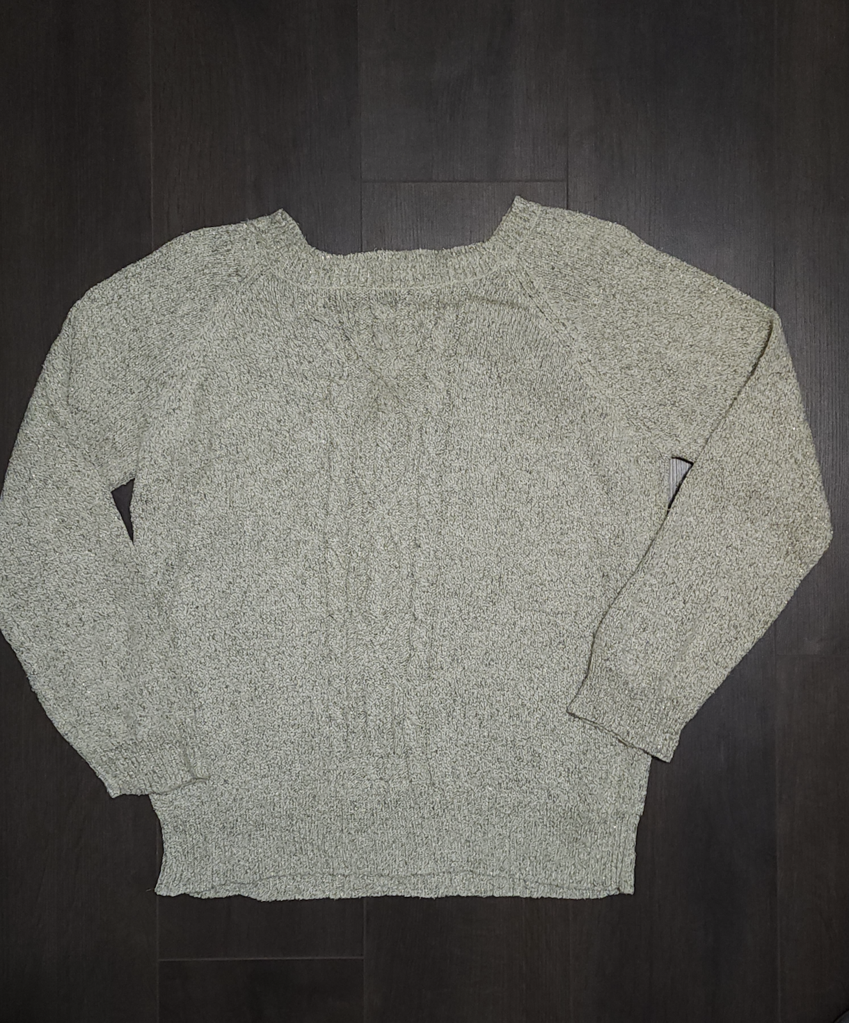 Laura Scott Cable Designed Sparkle Knitted Jumper