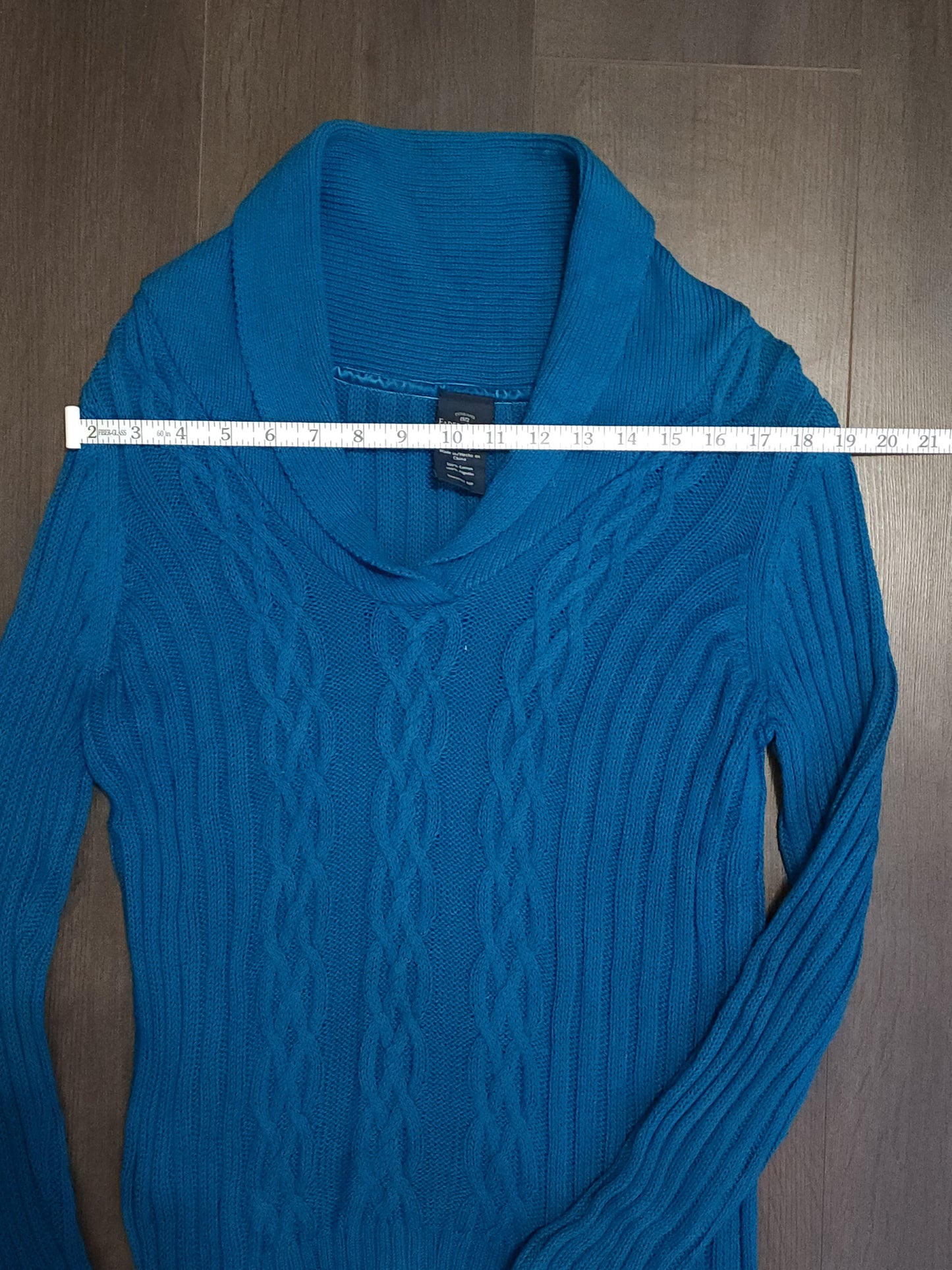 Fade Glory Cable Designed Knitted Jumper