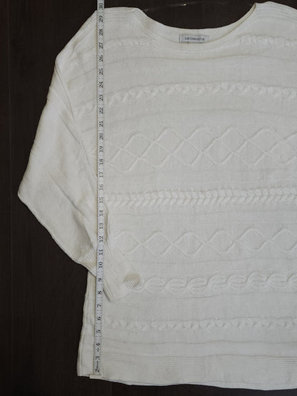 Liz Claiborne Cable Designed Knitted Jumper