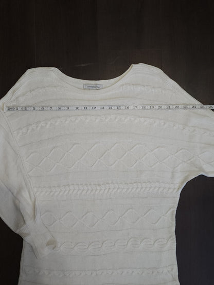 Liz Claiborne Cable Designed Knitted Jumper