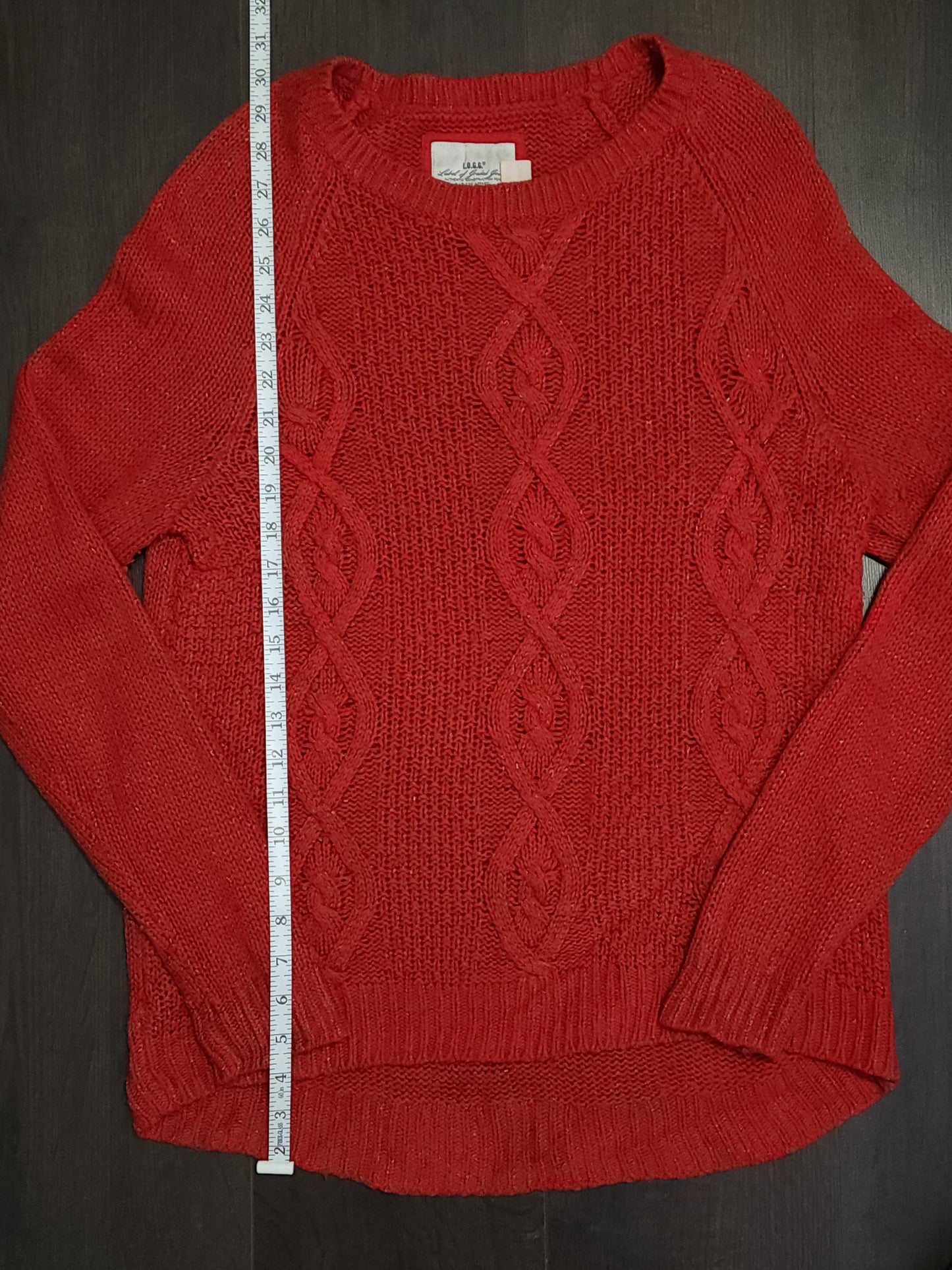 H&M Cable Designed Sparkle Knitted Jumper