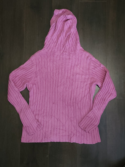 Style & Co Cable Designed Knitted Hoodie