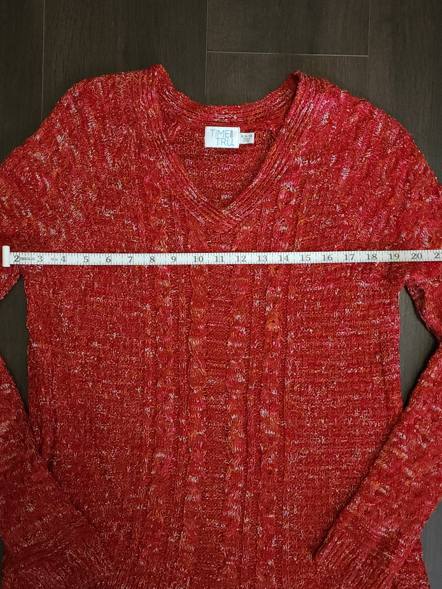 Time and Tru Cable Knitted Jumper