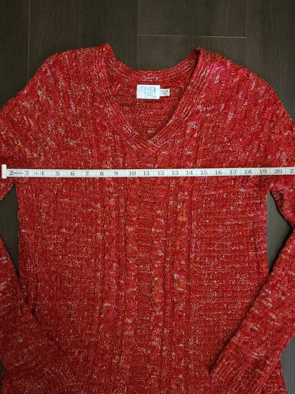 Time and Tru Cable Knitted Jumper