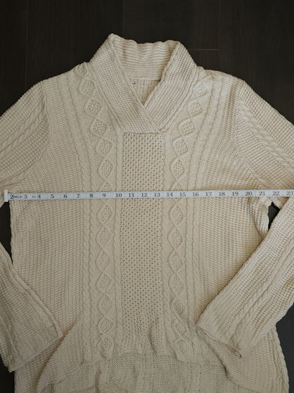 Cable Designed Knitted Jumper