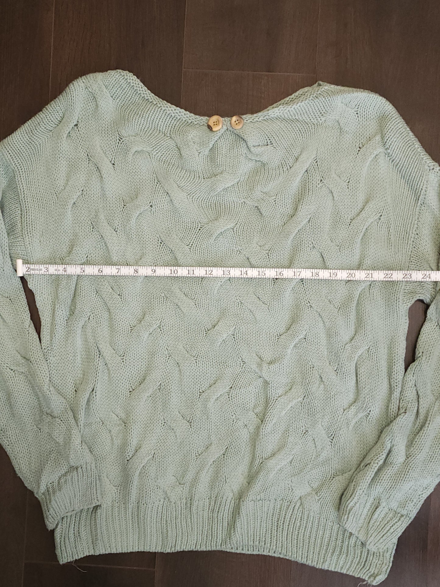 Macaron Cable Designed Knitted Jumper