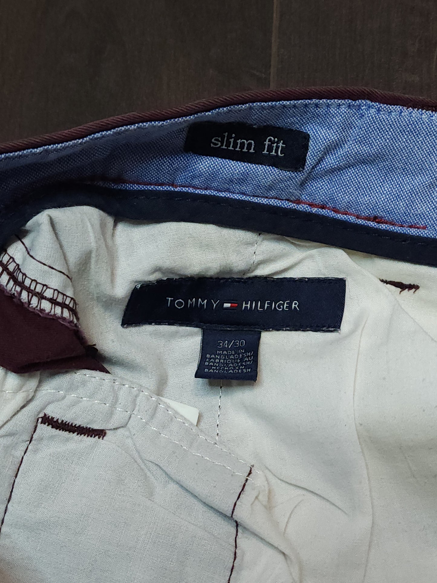 Tommy Hilfiger Slim fit Chino Trousers, 34/30