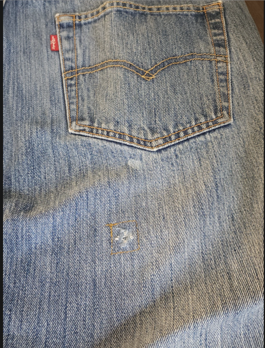 Vintage Levi’s 501 Straight Button Jeans W36 L32