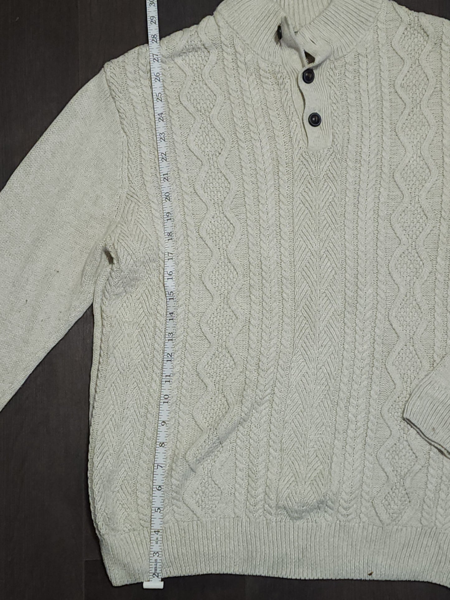 CHAPS cable design knitted jumper