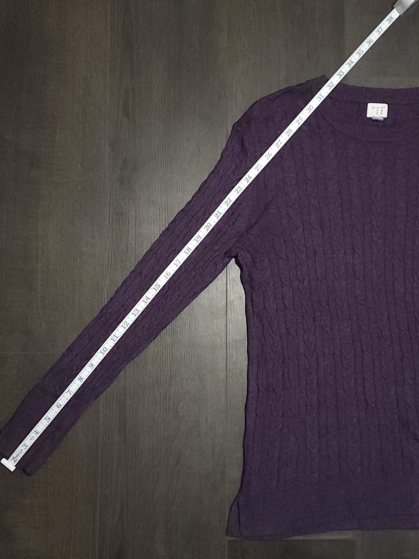 Cable Designed Knitted Jumper