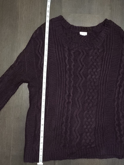 Garage Cable Designed Knitted Jumper