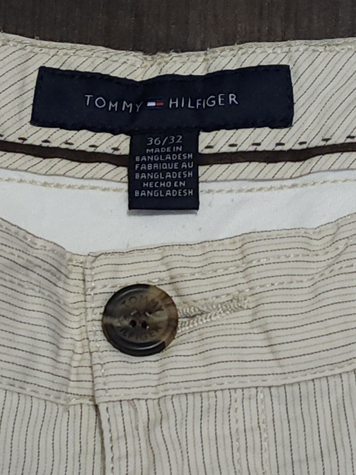 Tommy Hilfiger Stripe Chino Trousers, 36/32