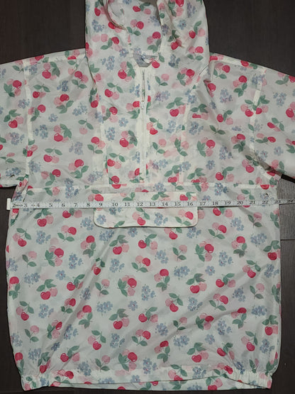 Cherry pattern windbreaker