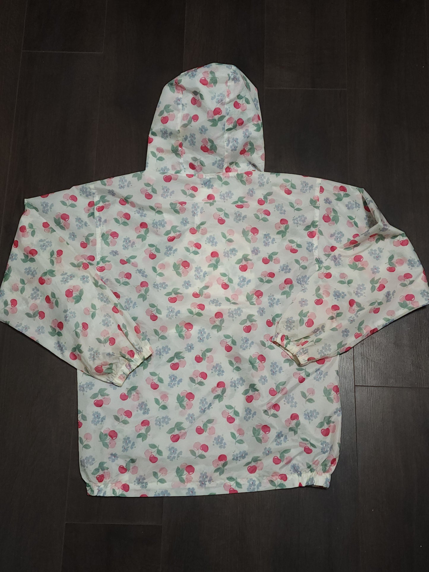 Cherry pattern windbreaker