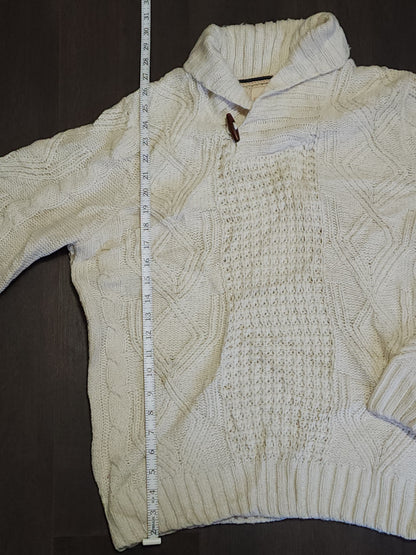 Men's Cable Designed Knitted Jumper