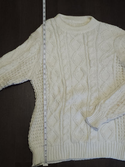 Cable Designed Knitted Jumper