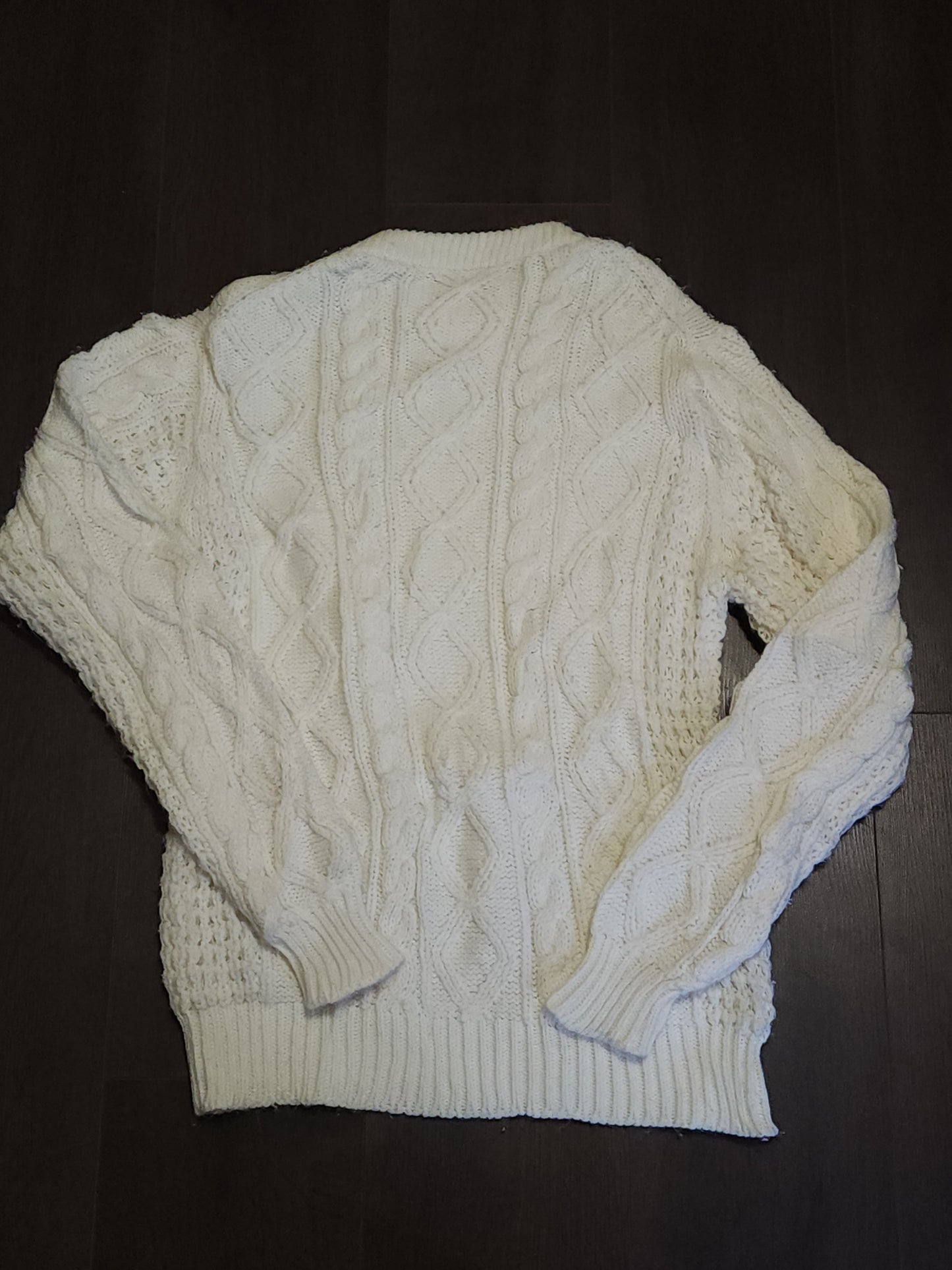 Cable Designed Knitted Jumper