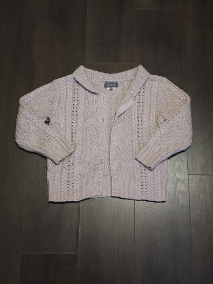 Mary Lucille Collar Cable Designed Cardigan