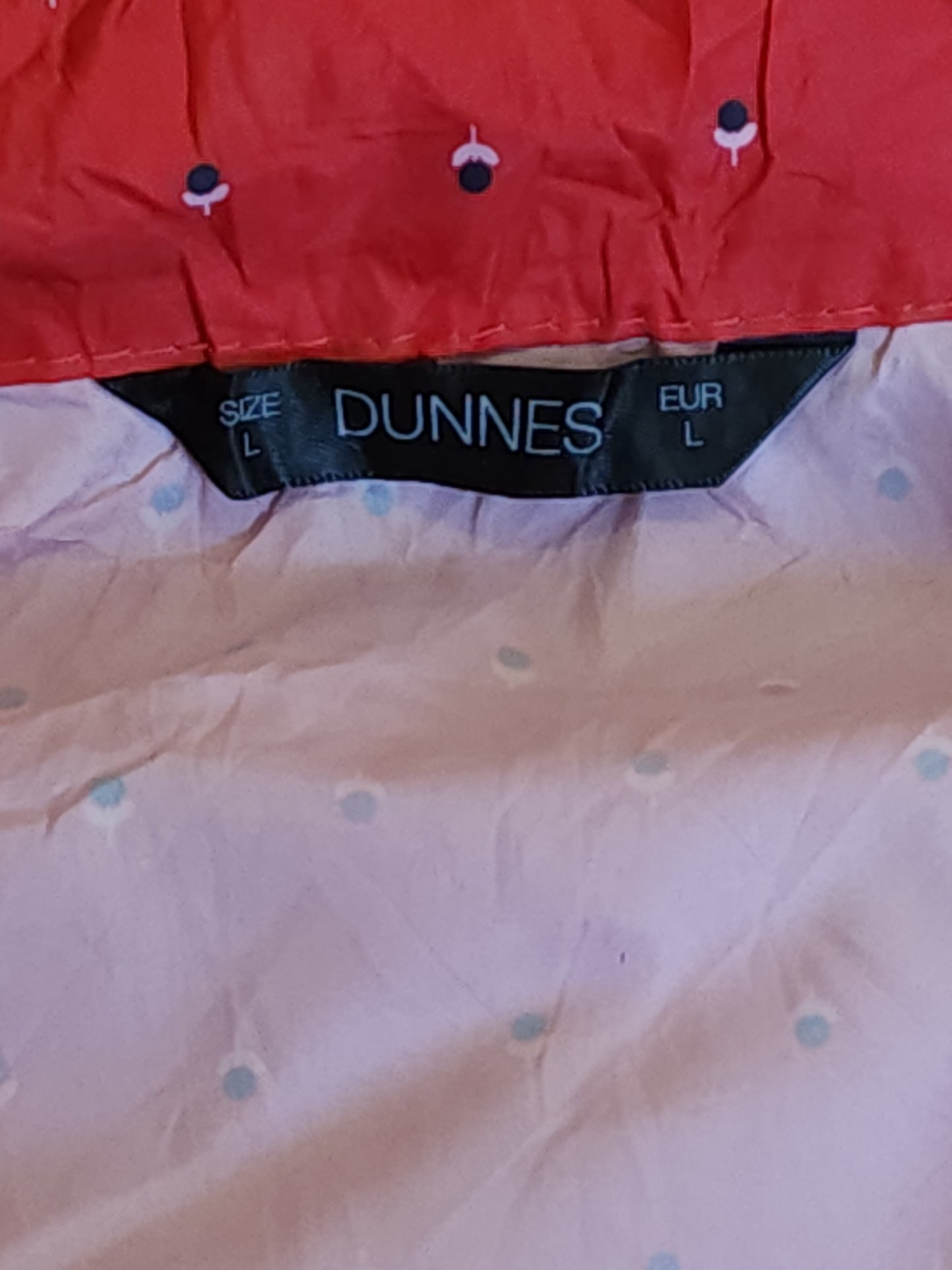 Dunnes floral / dots windbreaker