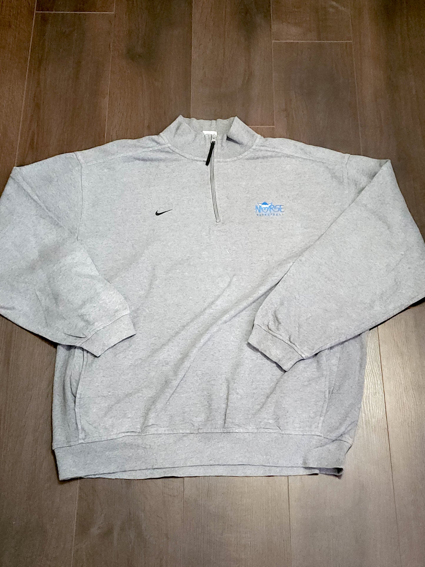 Nike Luther College Norse Basketball zip-up sweaterh