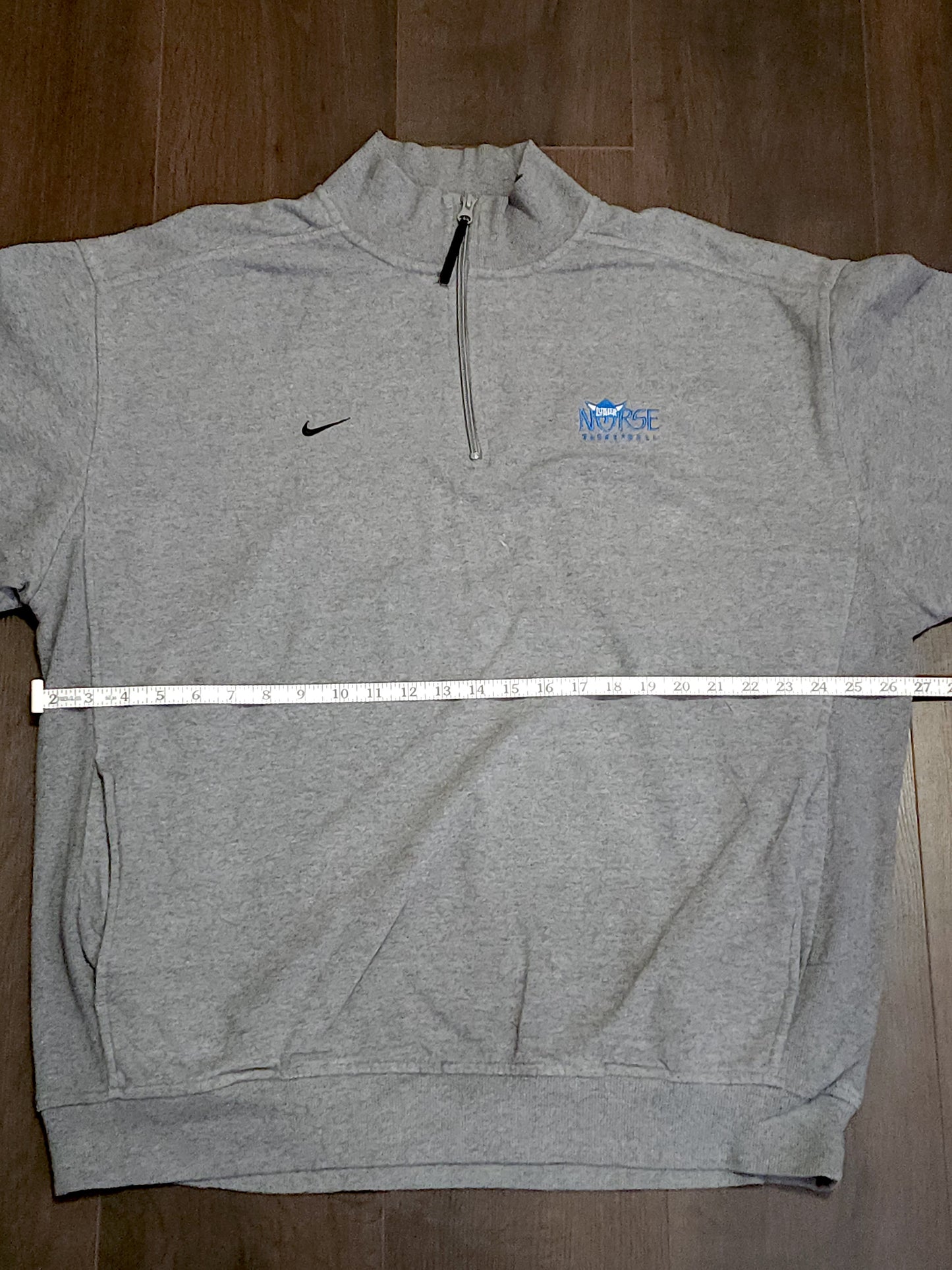 Nike Luther College Norse Basketball zip-up sweaterh