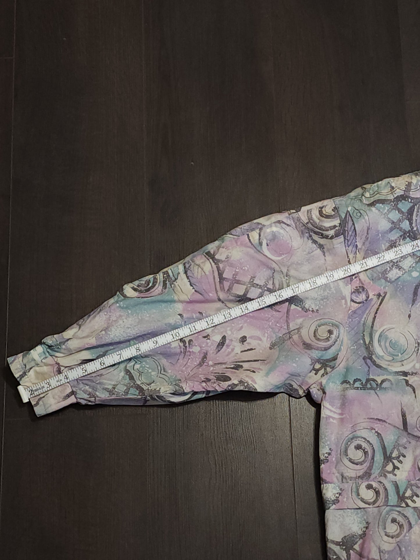 Patterned Windbreaker