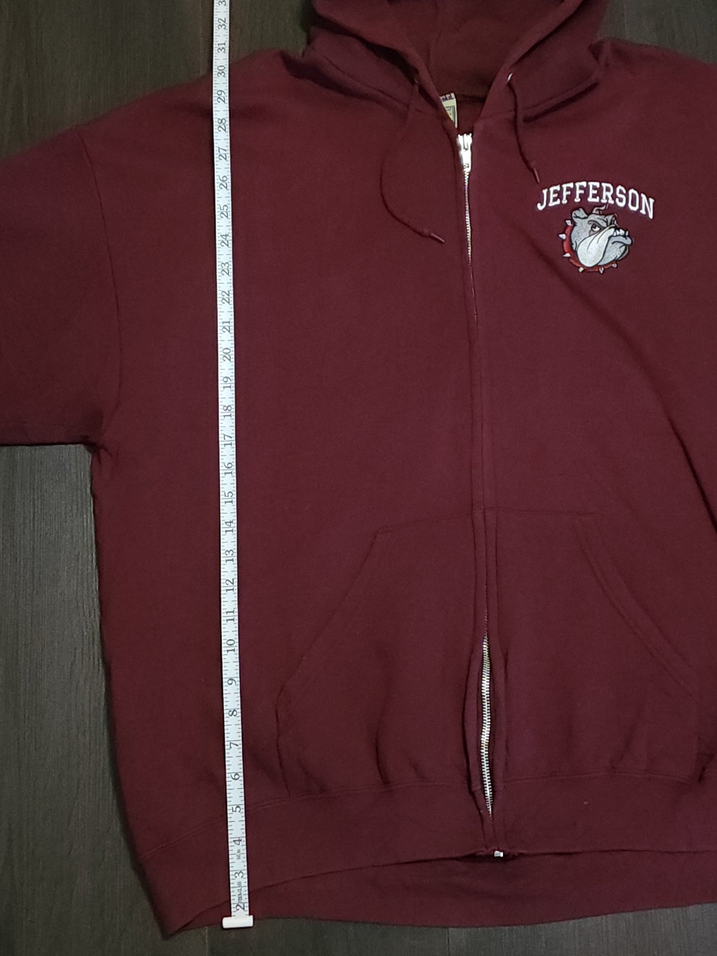 Lee x Jeffreyson Bulldogs Zip-through Hoodie