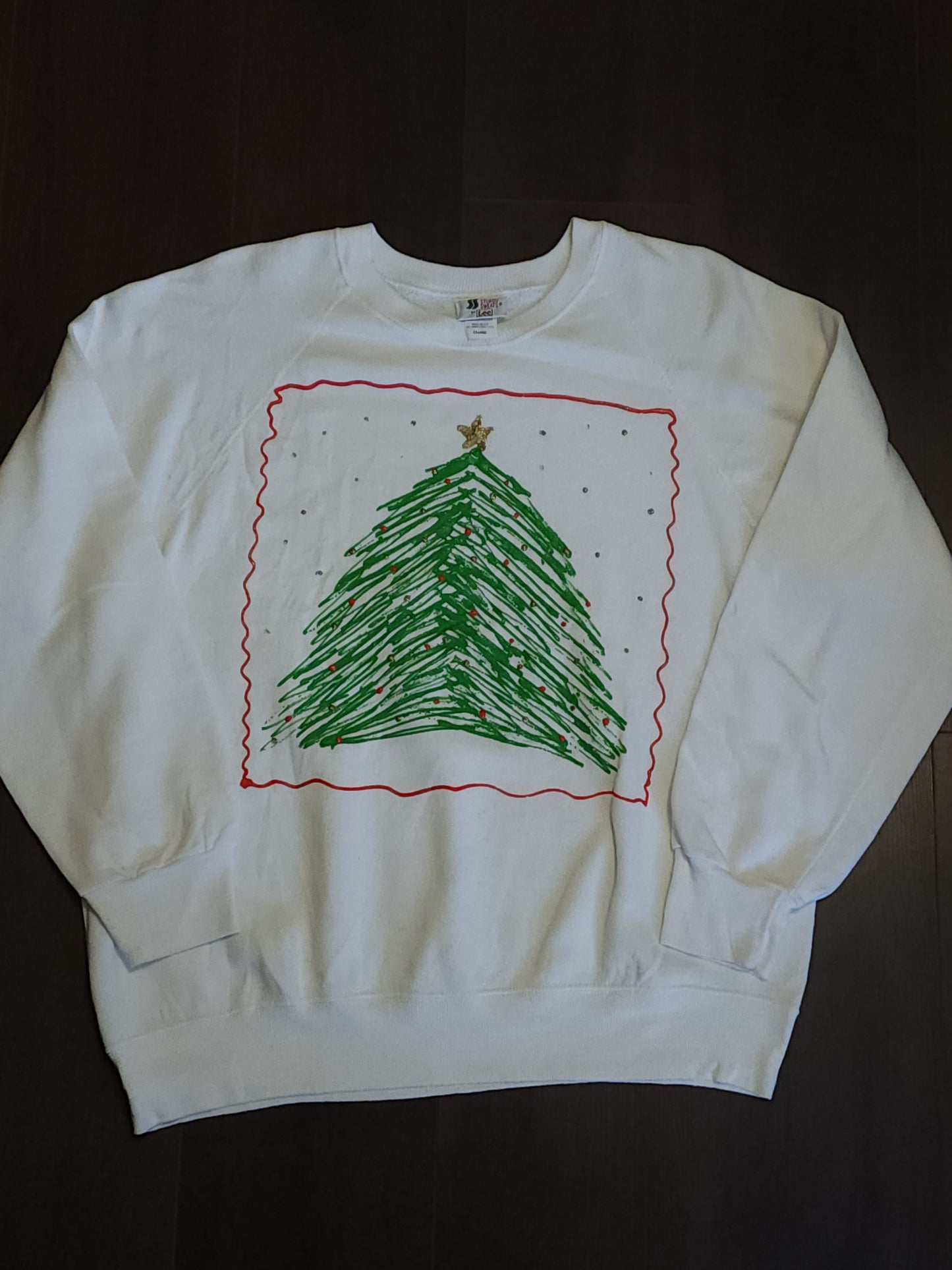 90s Vintage Lee Crew Neck Cotton Sweatshirt