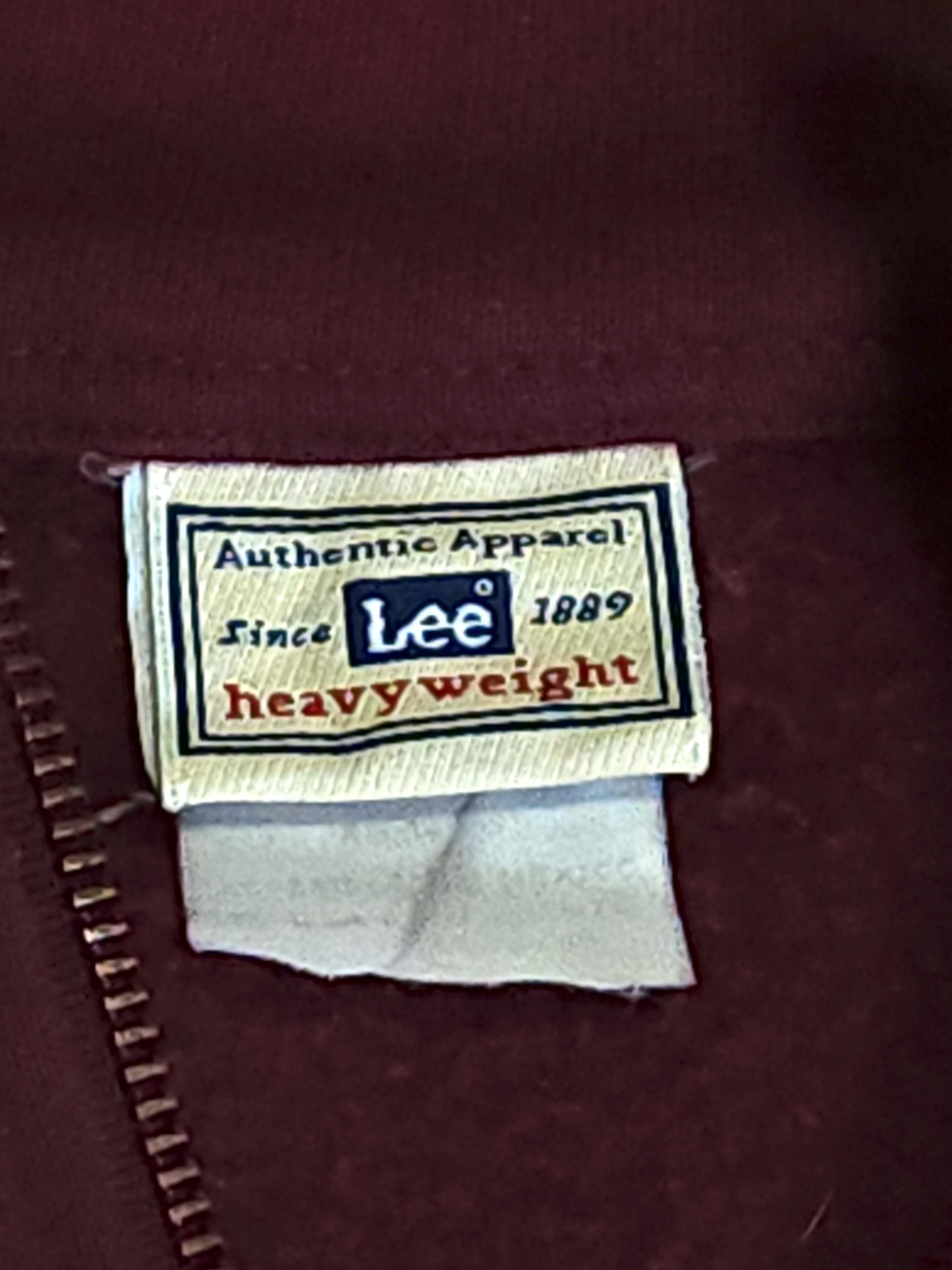 90s Vintage Lee Heavyweight Half Zip Sweatshirt