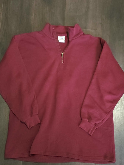 90s Vintage Lee Heavyweight Half Zip Sweatshirt