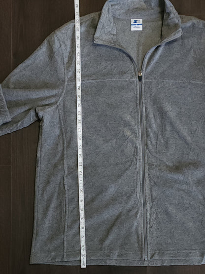 Starter fleece zip-through jacket