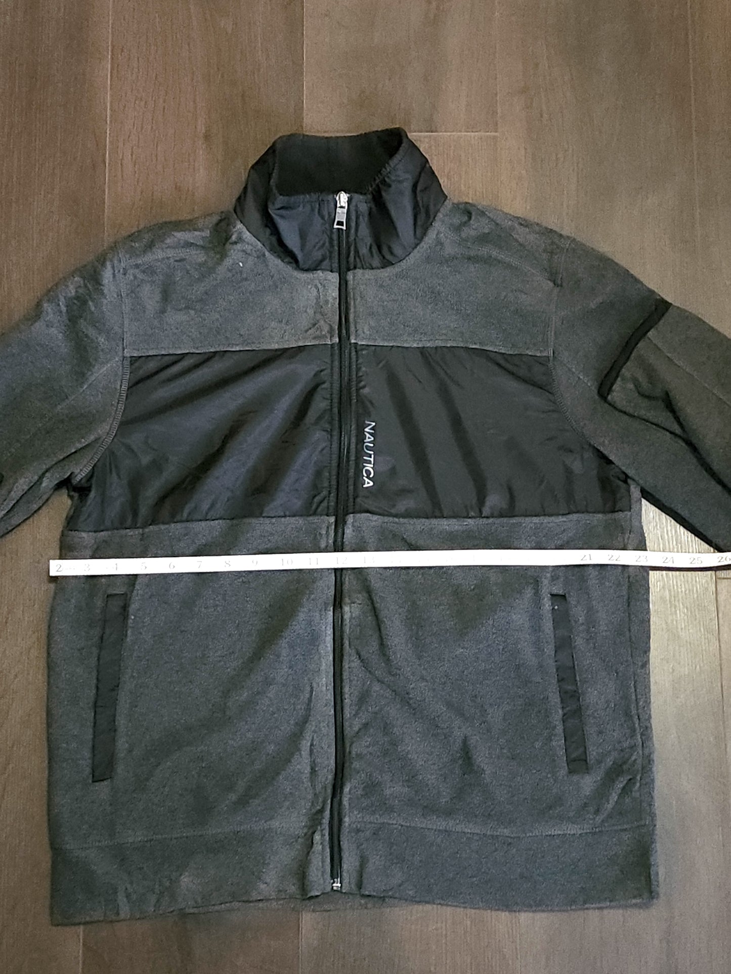 Nautica fleece zip-through jacket