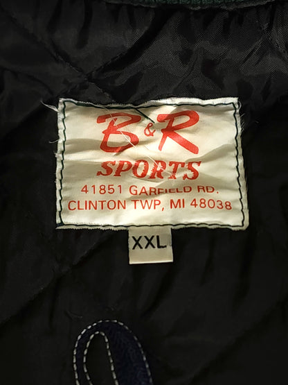 90s Vintage B&R Sports Varsity Jacket