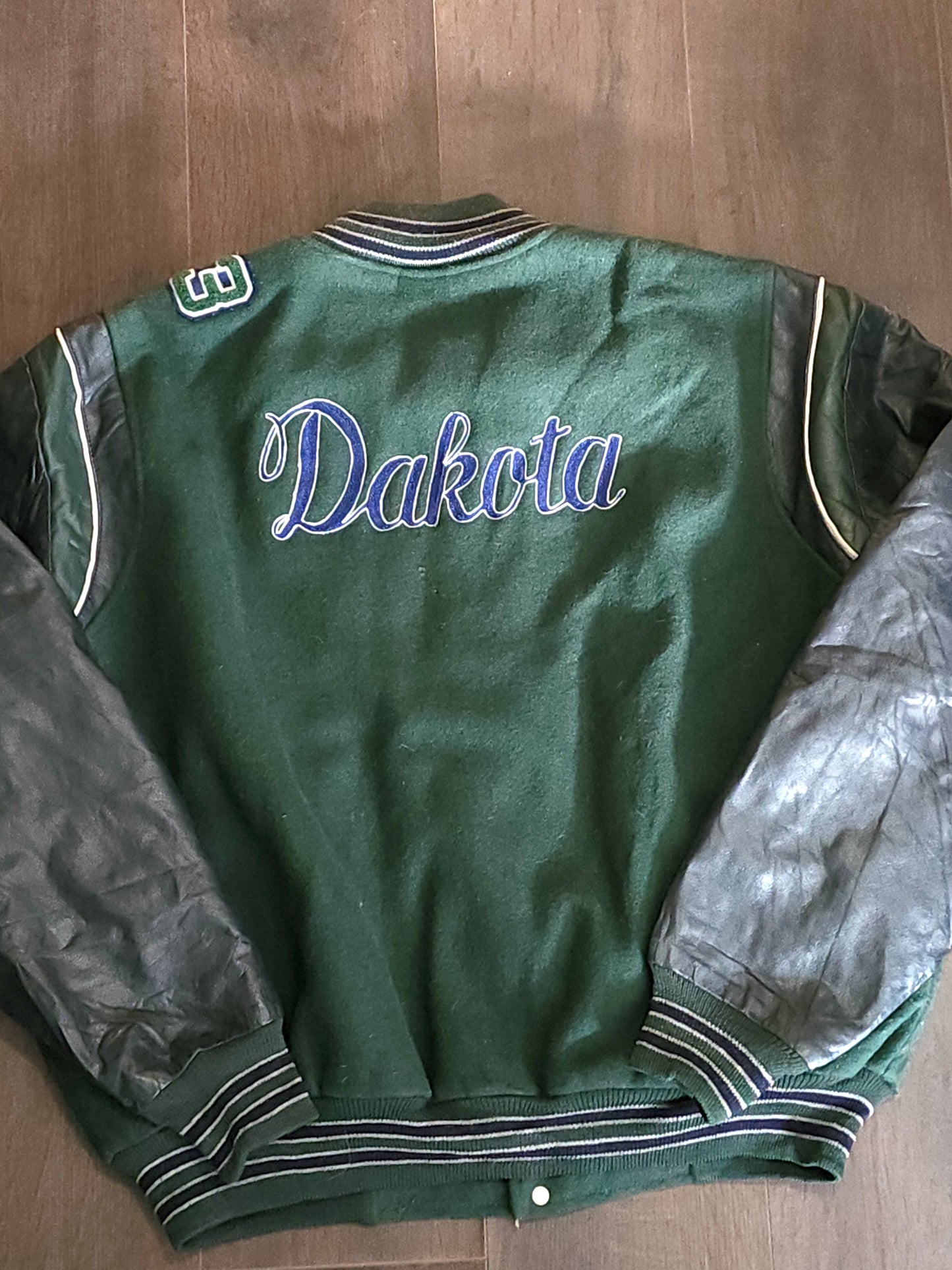 90s Vintage B&R Sports Varsity Jacket