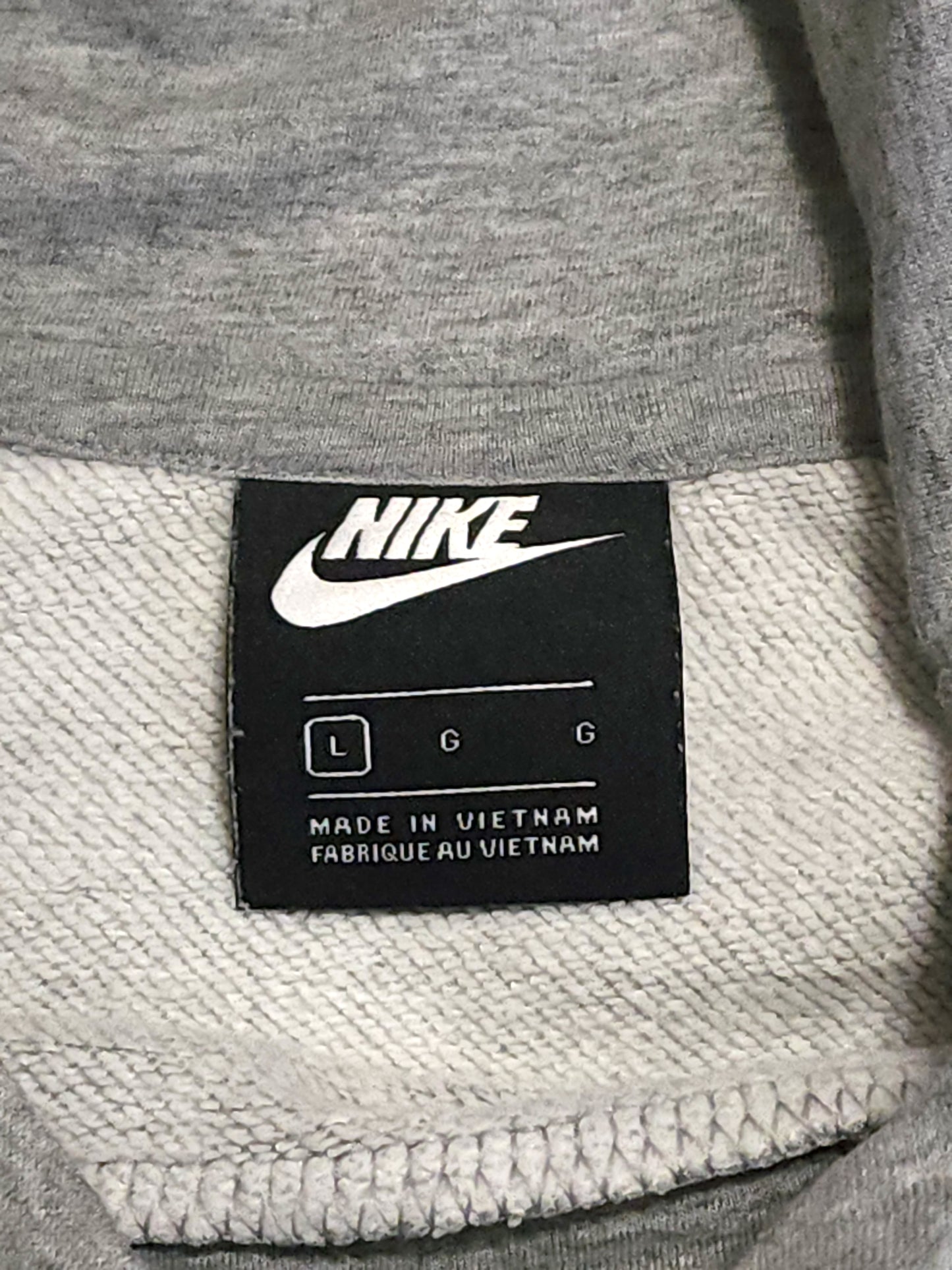 Nike Essential Funnel-Neck Pullover Grey Hoodie