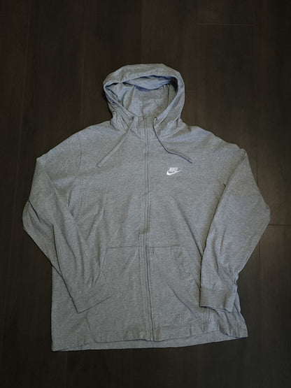 Nike sportswear club zip-through hoodie