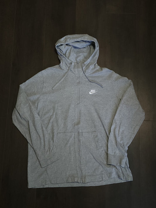 Nike sportswear club zip-through hoodie