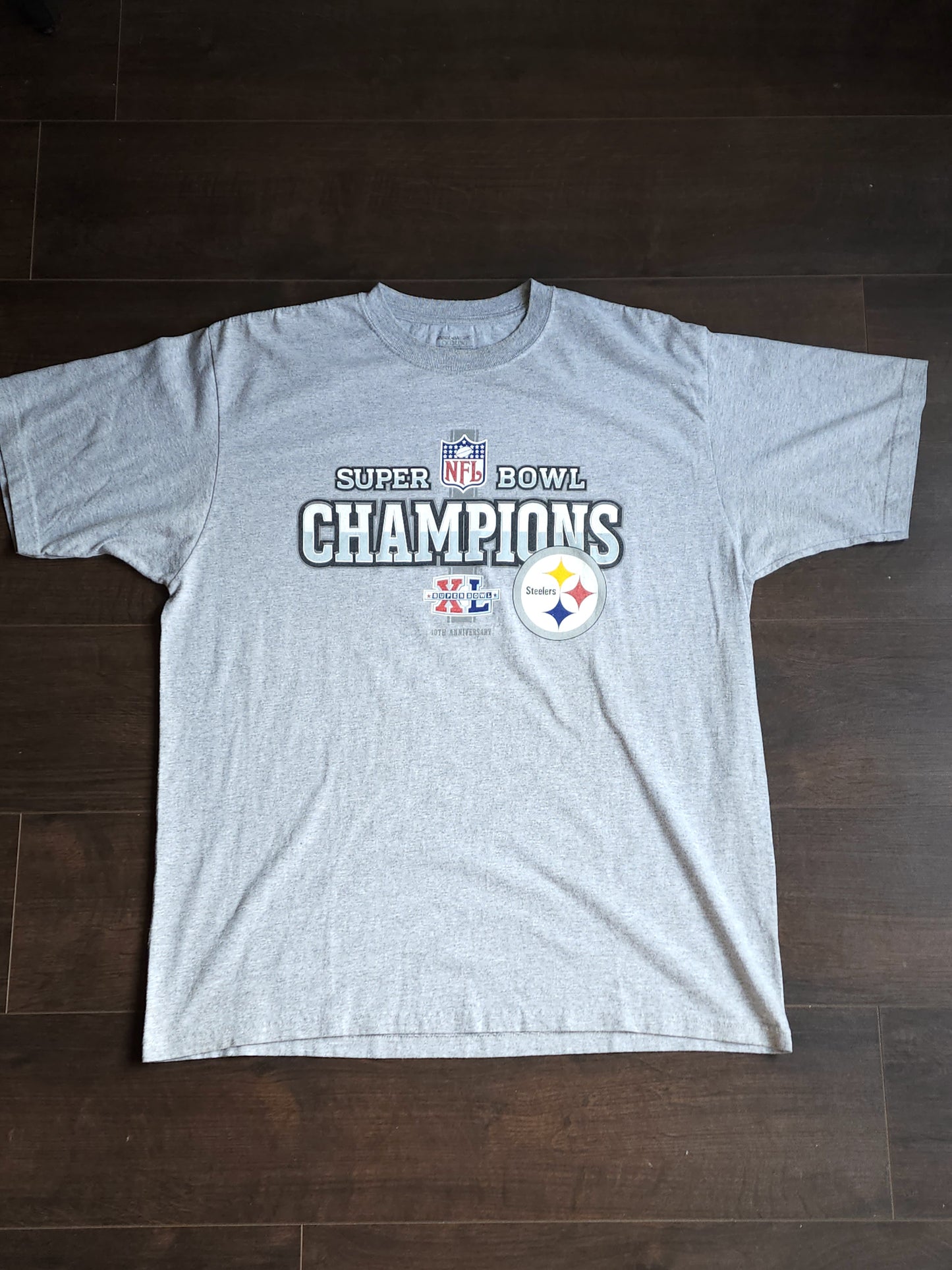 Pittsburgh Steelers NFL Super Bowl XL Champions T-Shirt