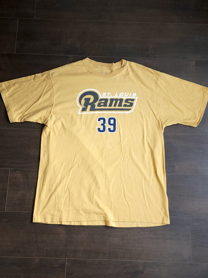 St Louis Rams Reebok T-shirt #39 Jackson