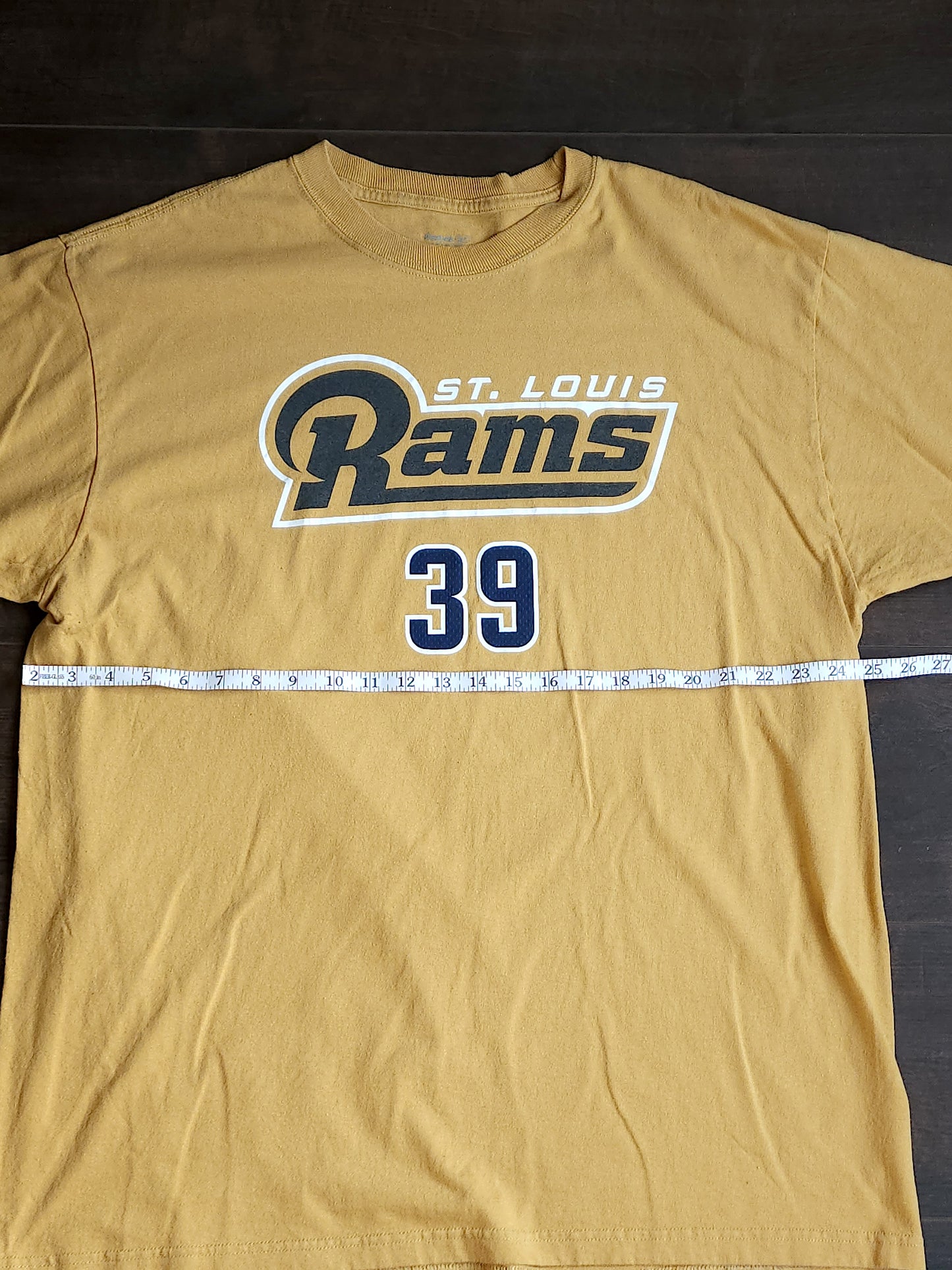 St Louis Rams Reebok T-shirt #39 Jackson