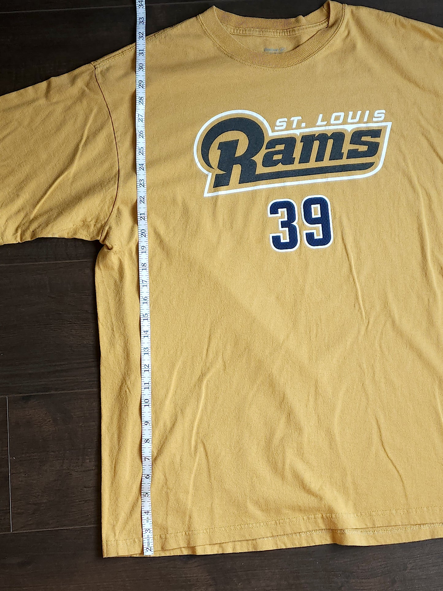 St Louis Rams Reebok T-shirt #39 Jackson