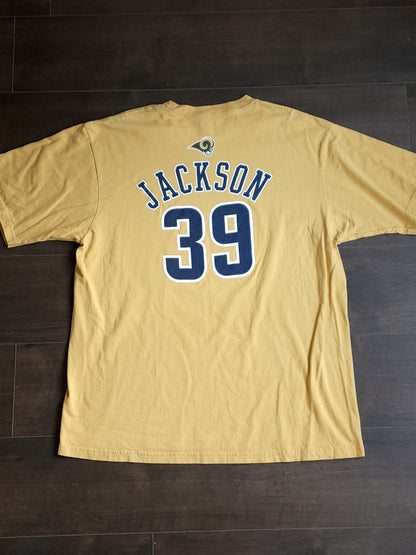 St Louis Rams Reebok T-shirt #39 Jackson