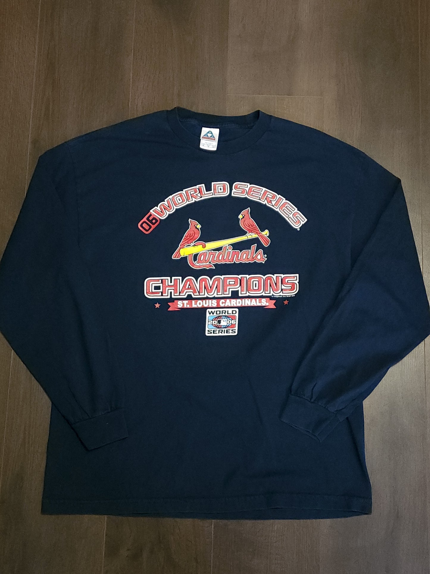 St Louis Cardinals 2006 World Series Long Sleeve Shirt