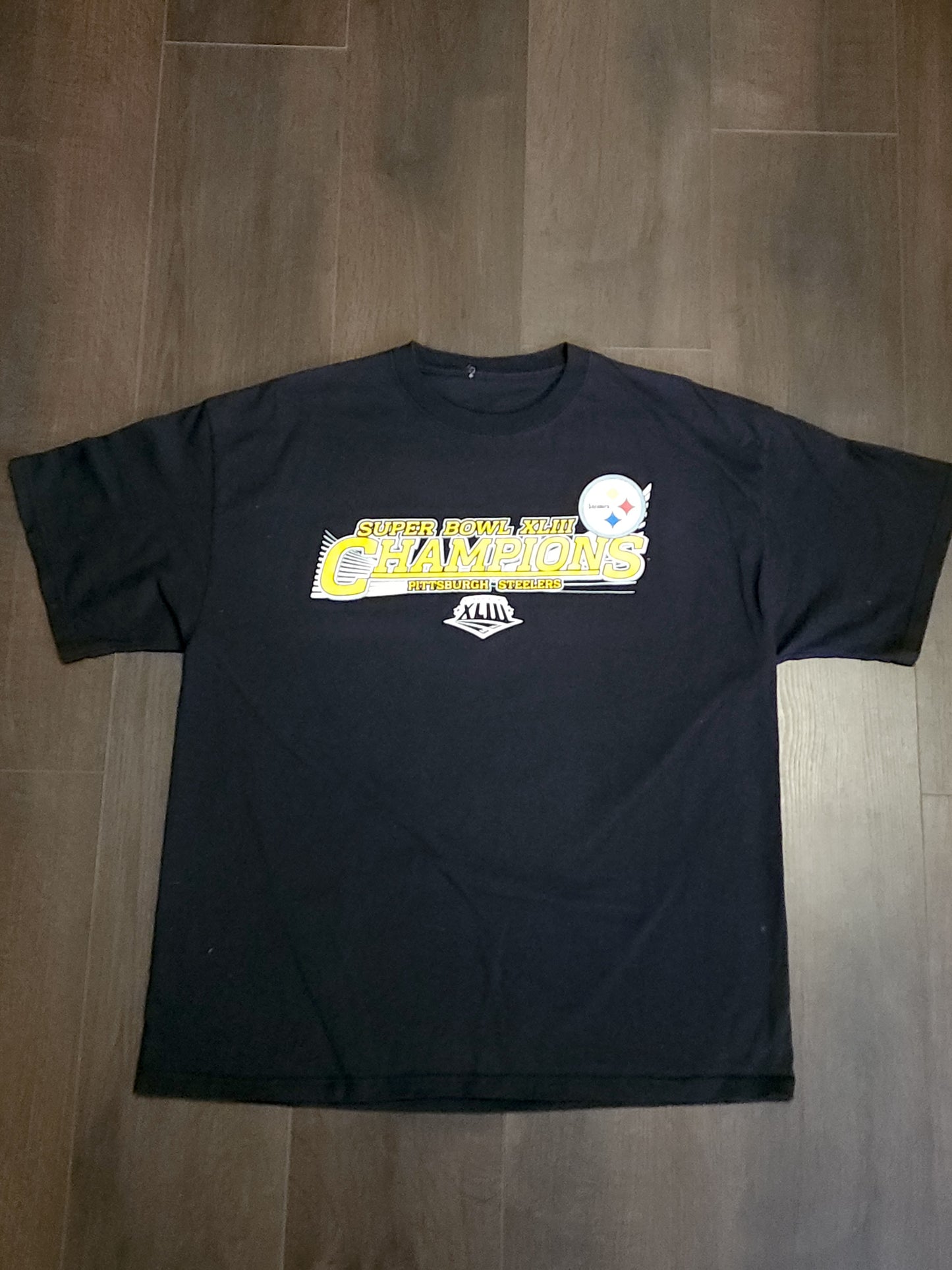 Super Bowl XLIII Champions Pittsburgh Steelers VF  T-Shirt