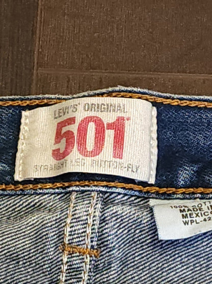 Vintage Levi’s 501 WPL 423 Straight Button Jeans W34 L30