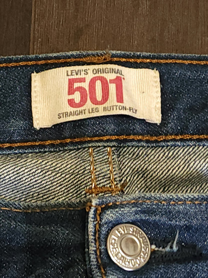 Vintage Levi’s Original 501 WPL 906 Straight Button Fly Jeans W36 L32