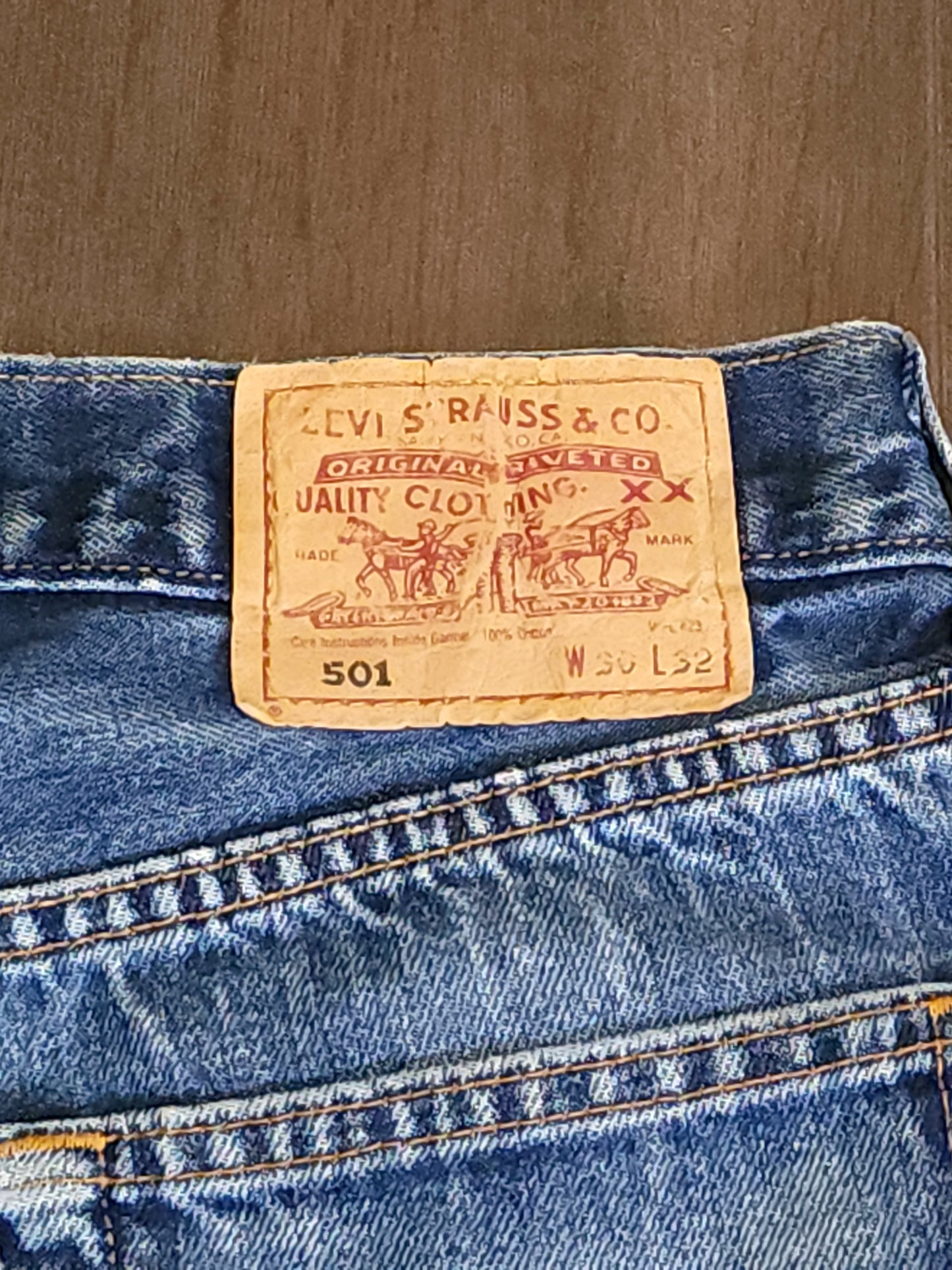 Vintage Levi’s 501 0101 Straight Jeans W30 L32