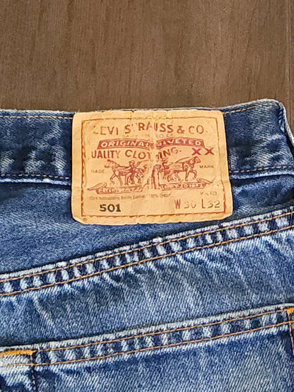 Vintage Levi’s 501 0101 Straight Jeans W30 L32