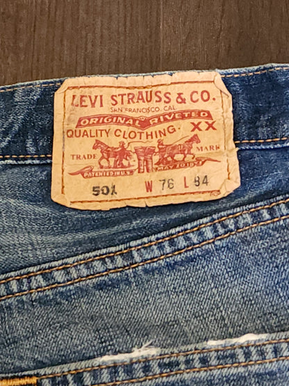 Vintage Levi’s 04501-0211 Straight Button Jeans W30 L33