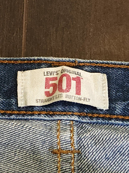 Vintage Levi’s Original 501 WPL 906 Straight Button Jeans W36 L30